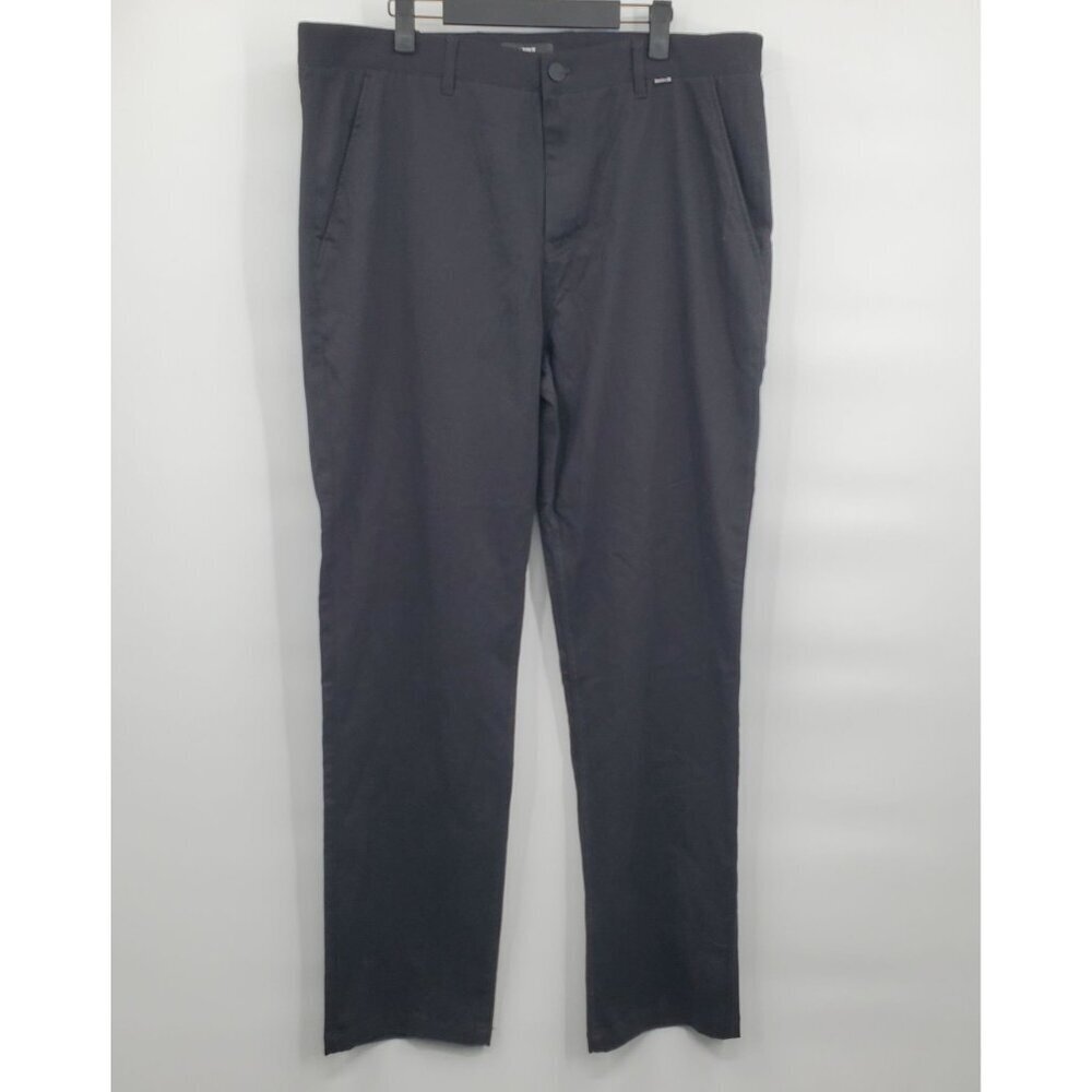 Hurley Worker 2 Way Stretch Slim Fit Chino Pants Men Size 36 NWT Office Casual